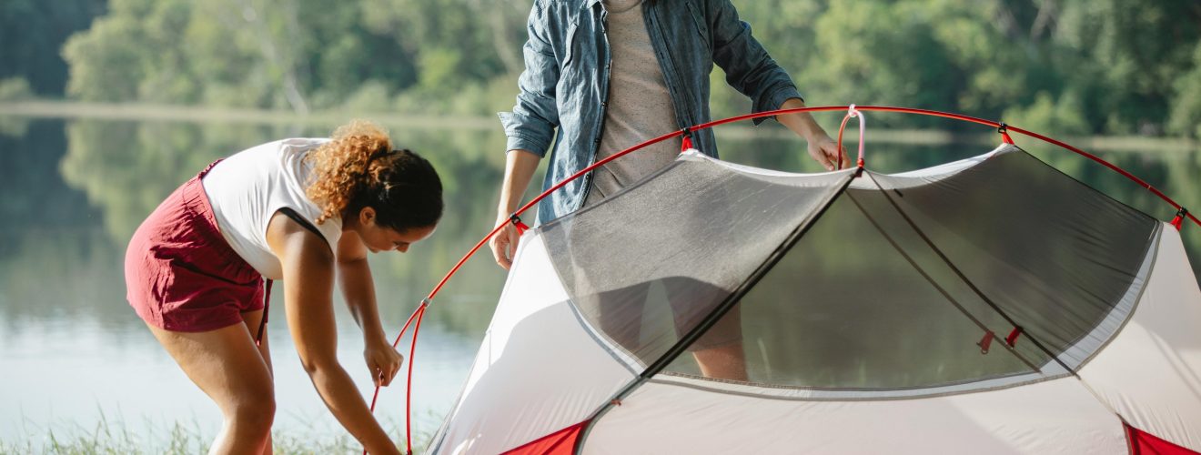 Pitching Tent