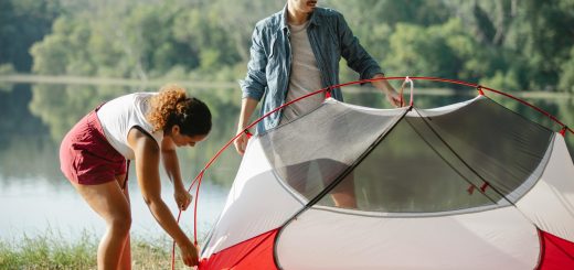 Pitching Tent